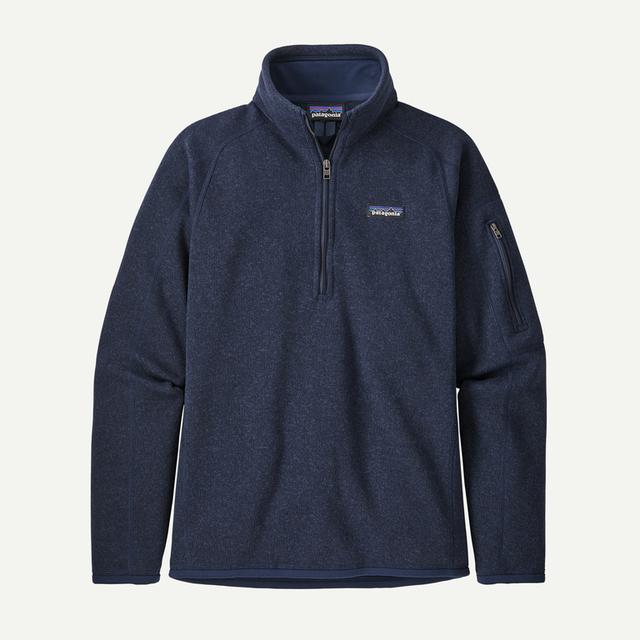 Patagonia Womens Better Sweater 1/4 Zip New Navy
