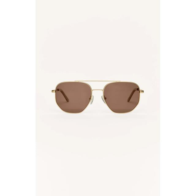 Z Supply Highway GLR1 Satin Gold/Brown Polar