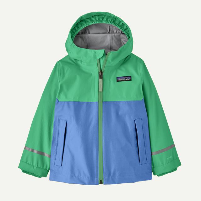Patagonia Baby Torrentshell 3L Rain Jacket Aloe Green