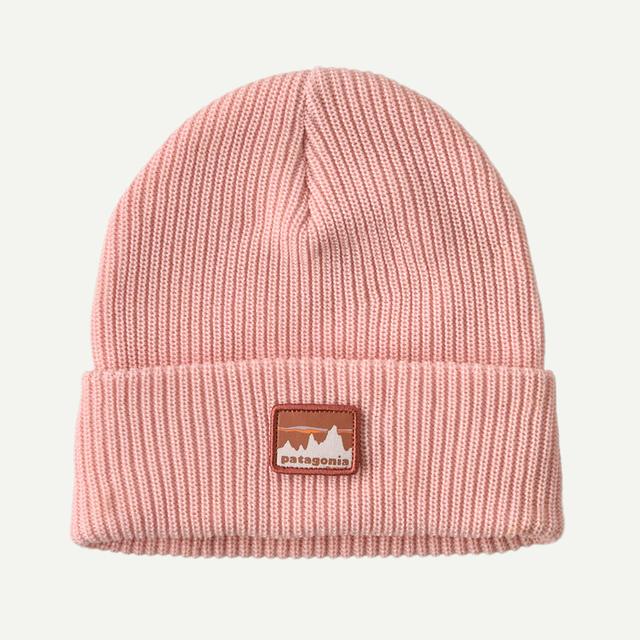 Patagonia Kids Logo Beanie SKMA 73 Skyline: Mallow Pink