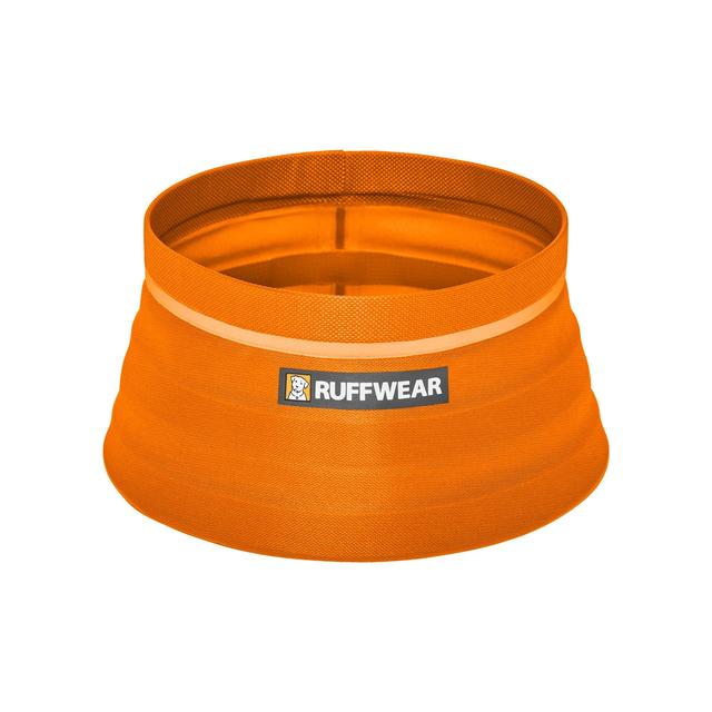 Ruffwear Bivy Collapsible Dog Bowl Salamander Orange