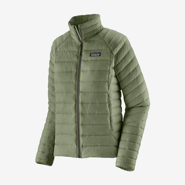 Patagonia Women&#39;s Down Sweater TNGR Terrain Green