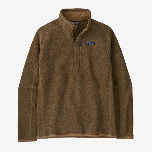 Patagonia Men&#39;s Better Sweater 1/4 Zip COI Coriander Brown