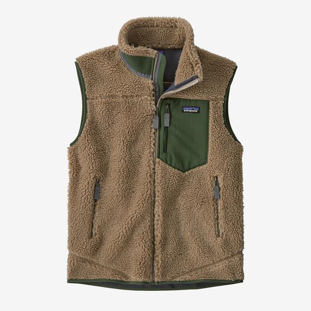 Patagonia Men&#39;s Classic Retro-X Fleece Vest SBDY Seabird Grey