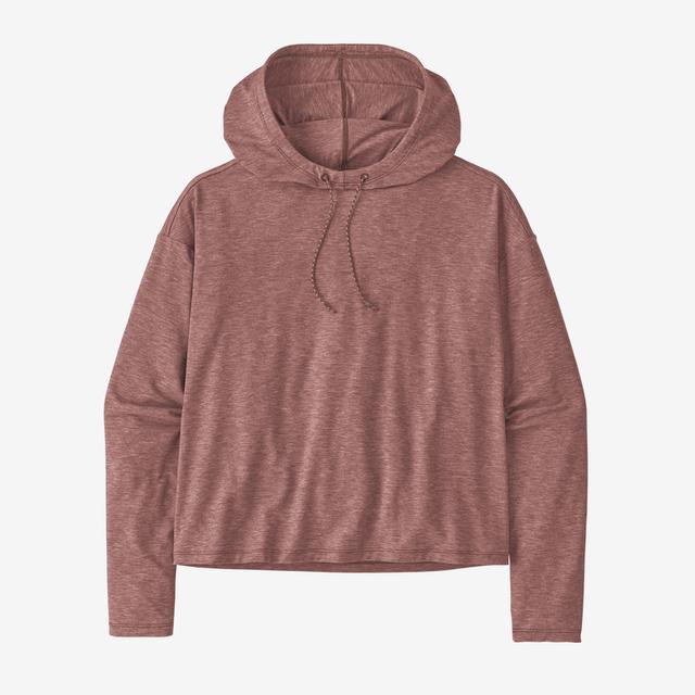Patagonia Women's Long-Sleeved Glorya Hooded Top DLMA Dulse Mauve