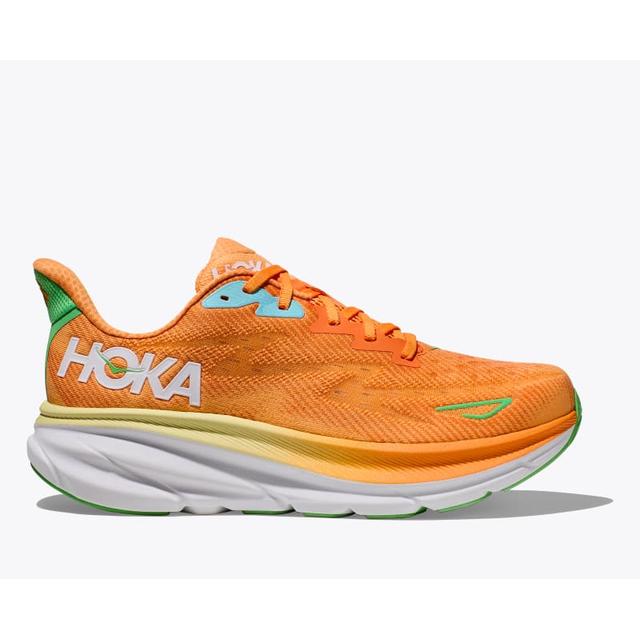 Hoka Mens Clifton 9 SFS Solar Flare / Sherbet