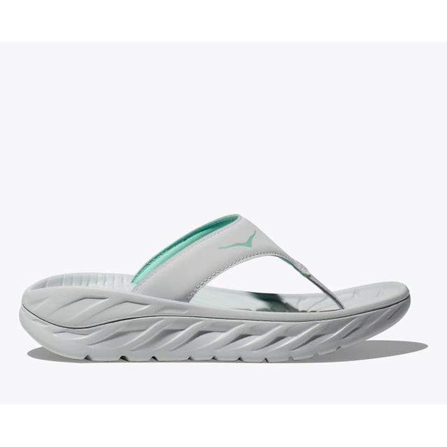 Hoka Women&#39;s ORA Recovery Flip CMCG Cosmic Grey/Seafoam