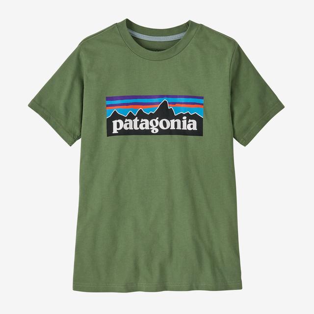Patagonia K P-6 Logo T-Shirt TNGR Terrain Green