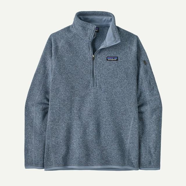 Patagonia Womens Better Sweater 1/4 Zip Barnacle Blue