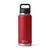 Yeti Rambler 36 oz Bottle with Chug Cap Rescue Red