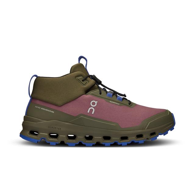 On Running Kids Cloudhero Mid Waterproof Cherry | Olive