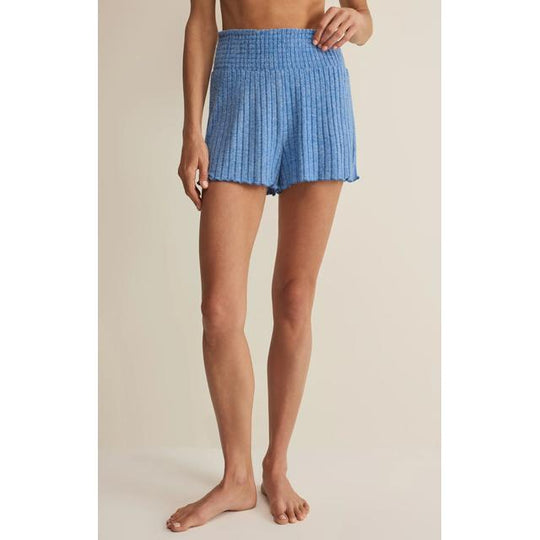 Women's Dawn Smocked Silky Rib Short