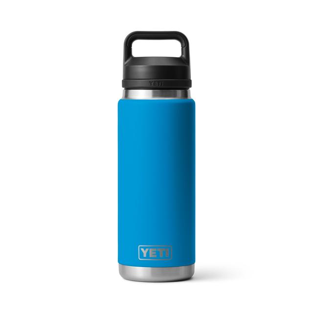 Yeti Rambler 26 oz Bottle with Chug Cap Big Wave Blue