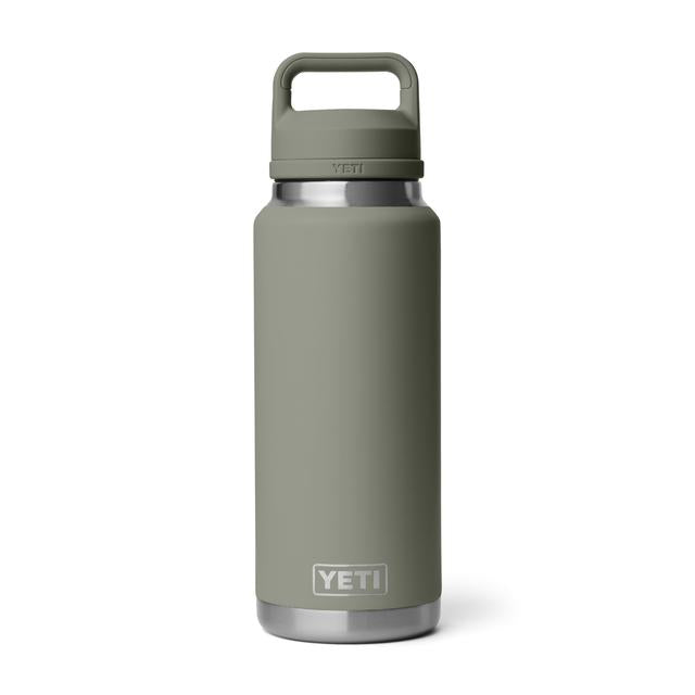 Yeti Rambler 36 oz Water Bottle with Chug Cap Pampa Green