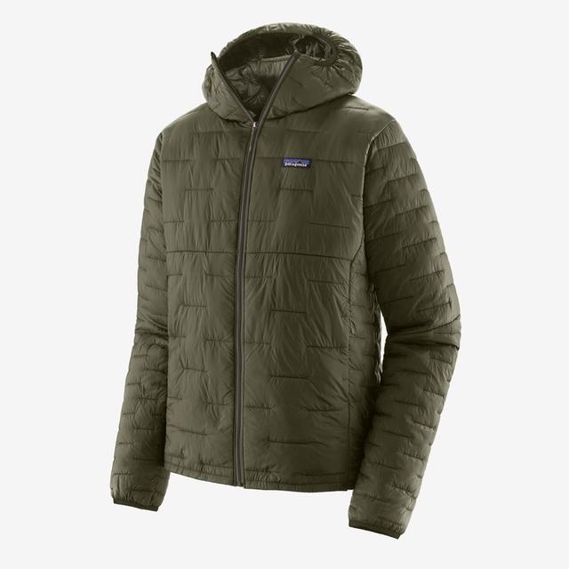 Patagonia Men&#39;s Micro Puff Hoody PNGR Pine Needle Green