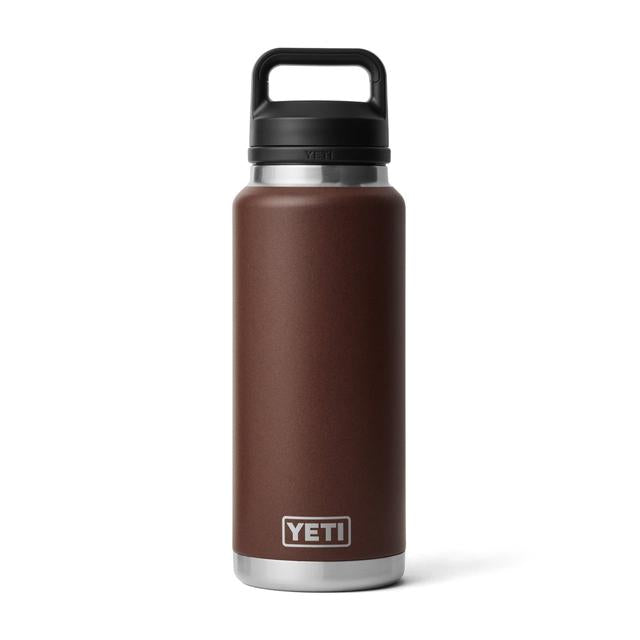Yeti Rambler 36 oz Bottle with Chug Cap Wetlands Brown