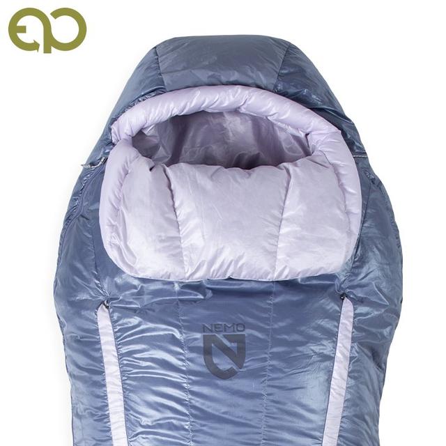 NEMO Womens Disco 30 Down Sleeping Bag - Regular Blue Granite