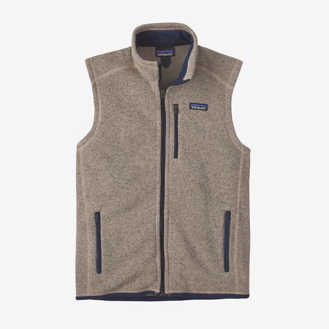 Patagonia Mens Better Sweater Vest Oar Tan