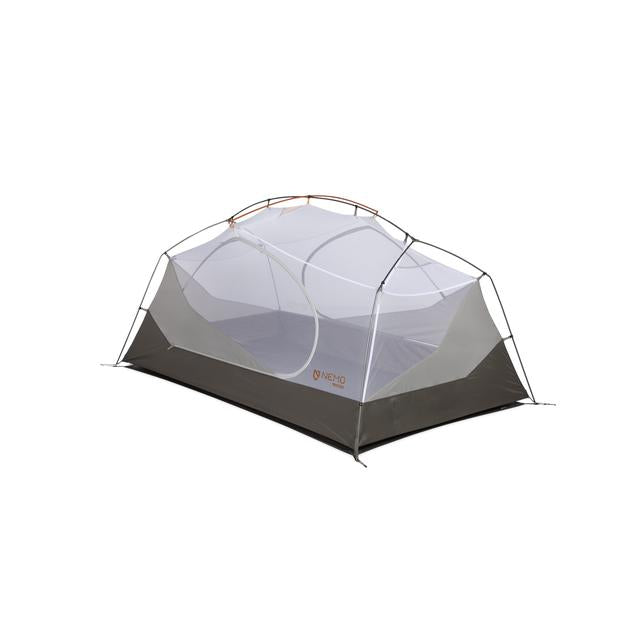 NEMO Aurora 2-Person Backpacking Tent & Footprint Fog/Smokey Olive