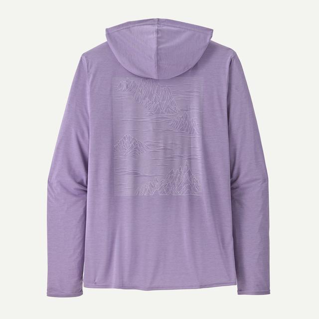 Patagonia Mens Capilene Cool Daily Graphic Hoody trataspire: Concrete Purple X-Dye / S