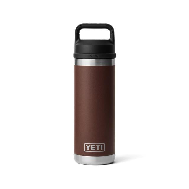 Yeti Rambler 18 oz Bottle with Chug Cap Wetlands Brown