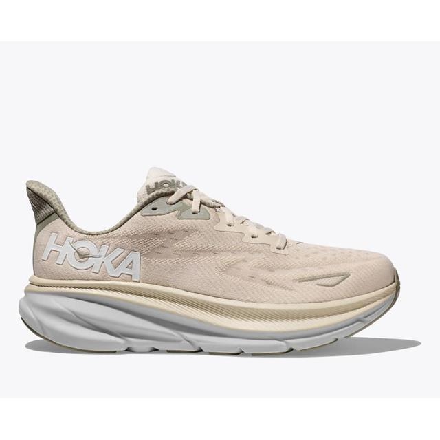 Hoka M Clifton 9 Wide OKB Oat Milk/Barley