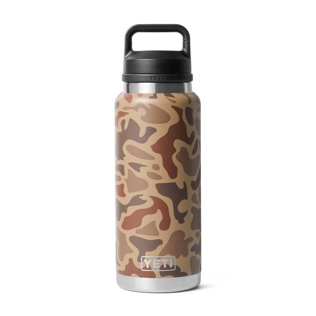 Yeti Rambler 36 oz Bottle with Chug Cap Wetlands Camo