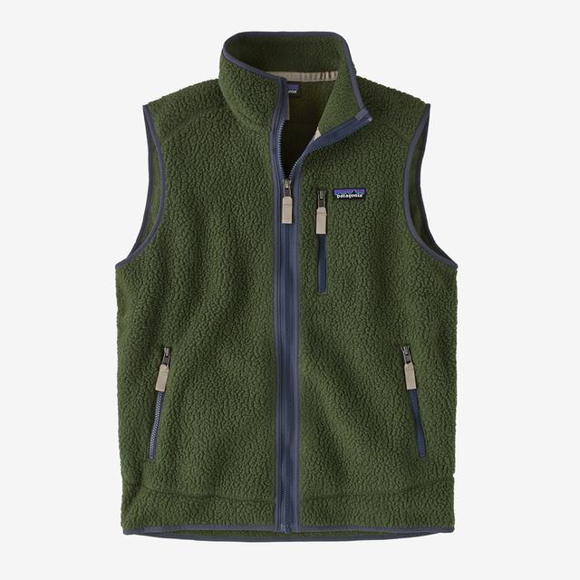 Patagonia Men's Retro Pile Vest TPGN Torrey Pine Green