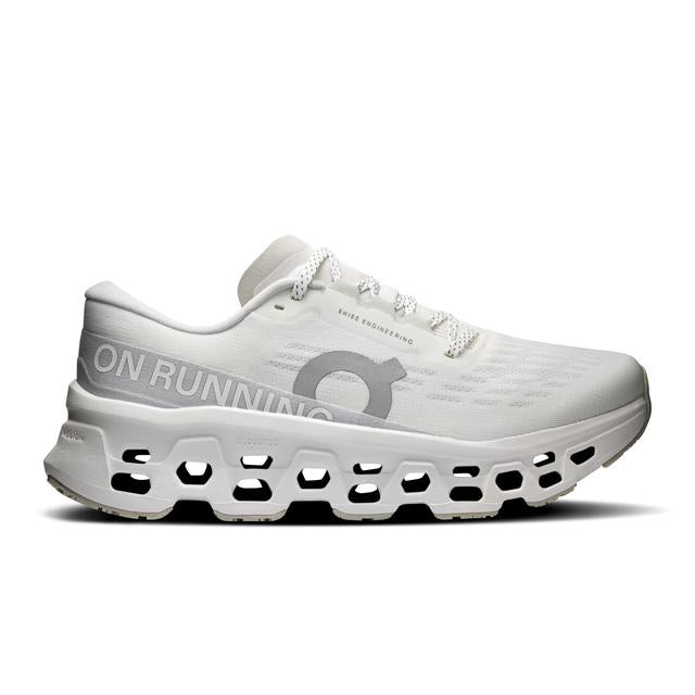 On Running Womens Cloudmonster 3 White | Wolf