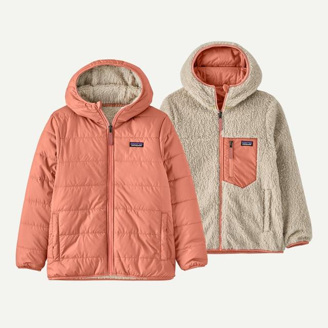 Patagonia Kids Reversible Ready Freddy Hoody MNTP Moment Pink
