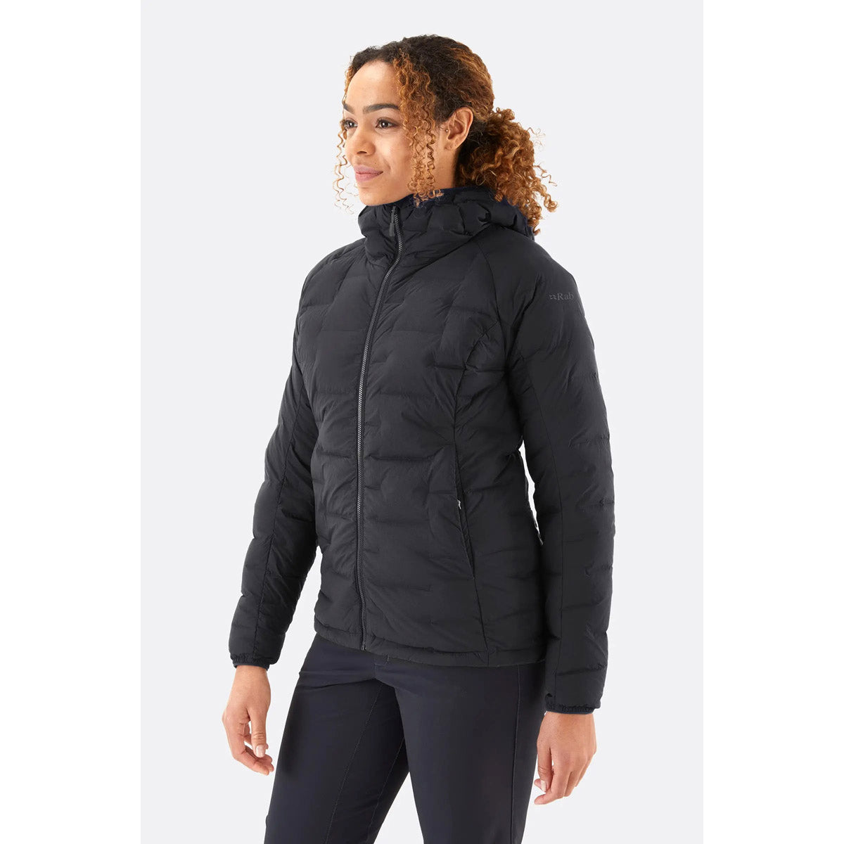 Rab Women&#39;s Cubit Stretch Down Hoody Ebony