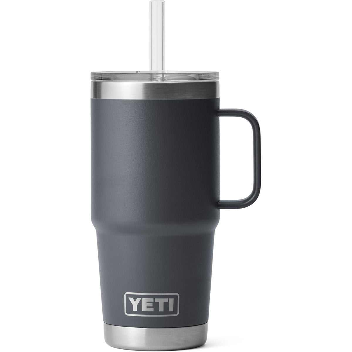 Yeti Rambler 25oz Straw Mug Charcoal