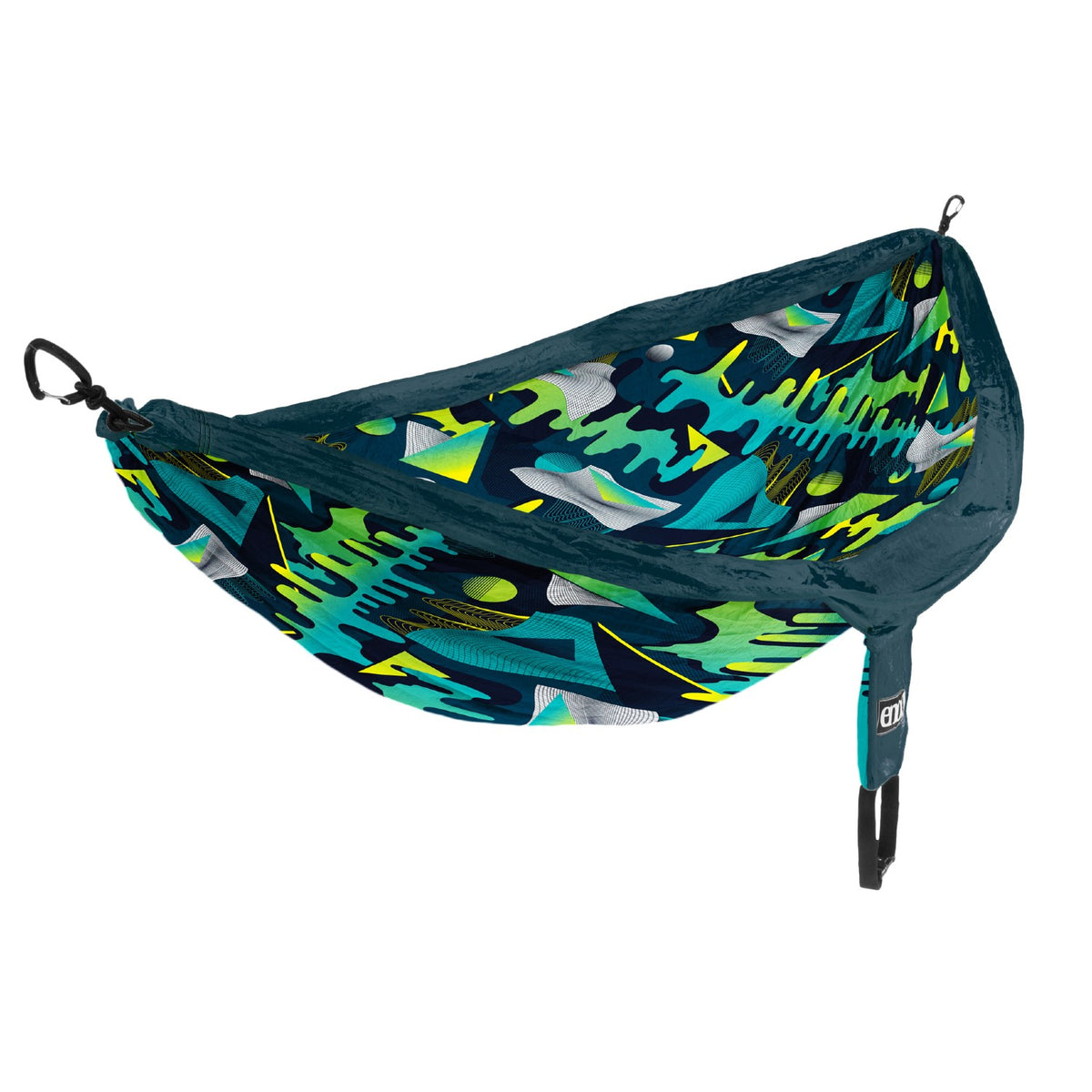 Eagles Nest Outfitters DoubleNest Print Hammock Synthwave/Marine