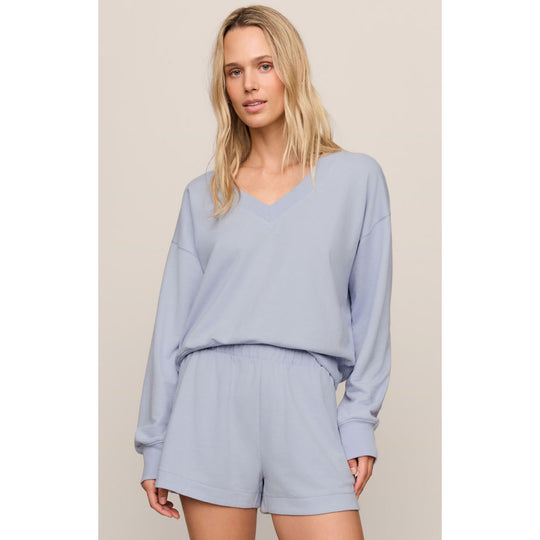 Women's Everyday French Terry V-Neck