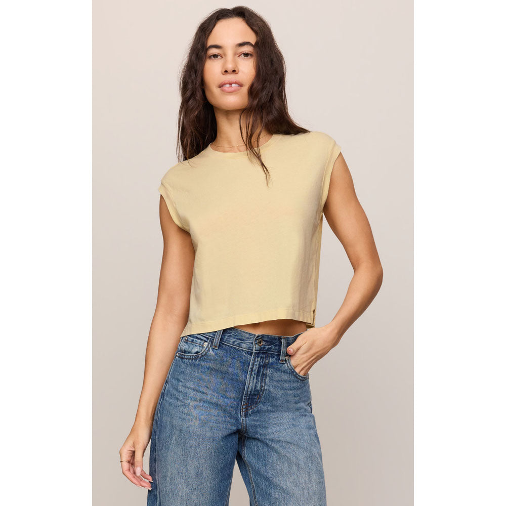 Women's Flex Cropped Muscle Tee