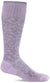 Sockwell Womens Damask Graduated Compression Socks 370 Lavender