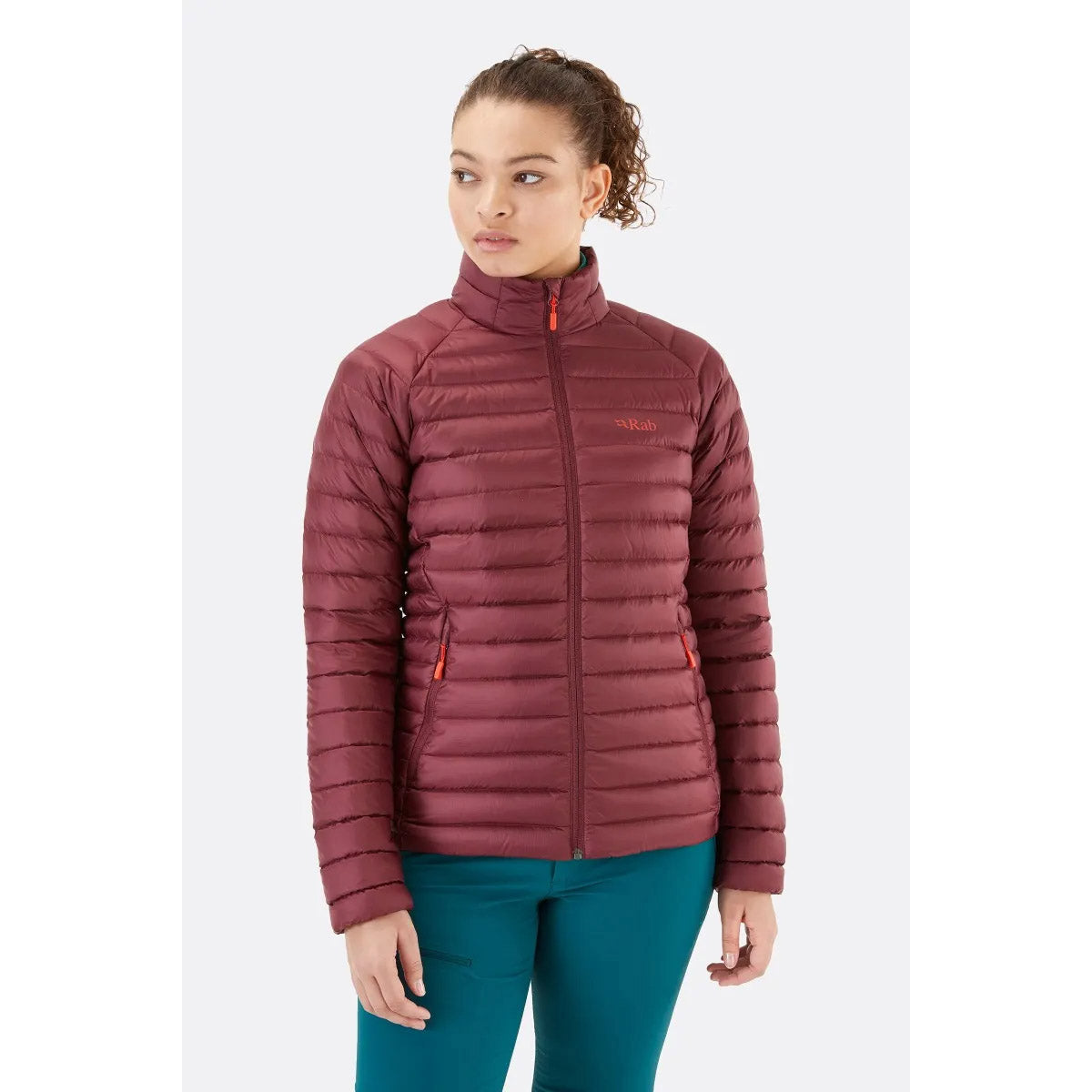 Rab Women&#39;s Microlight Down Jacket Deep Heather