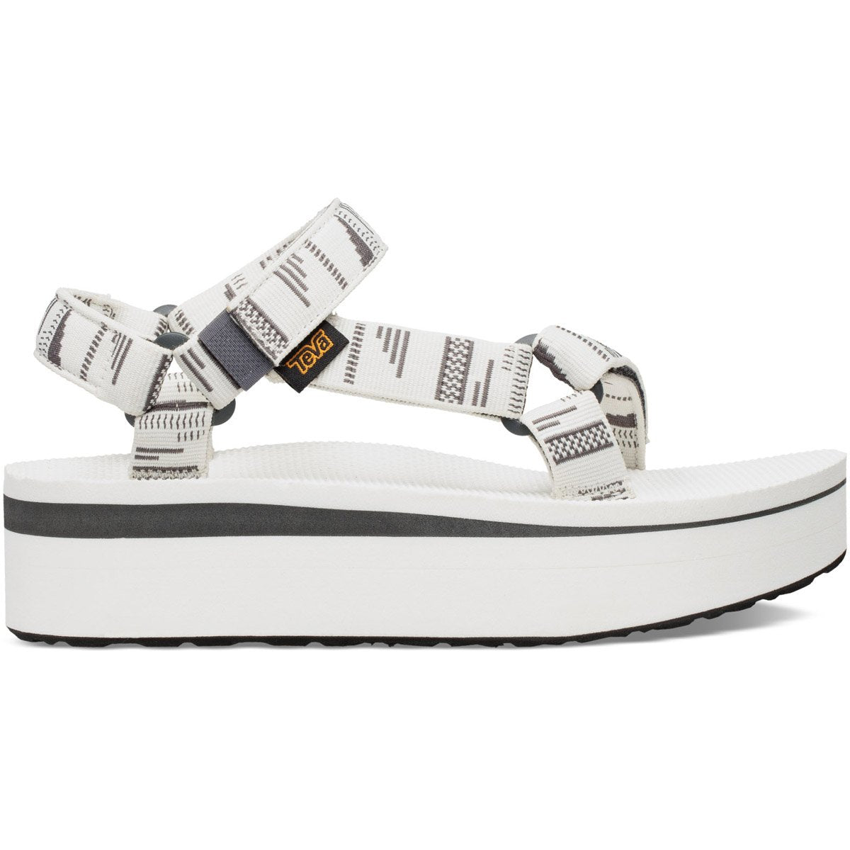 Teva Women's Flatform Universal Chara Bright White