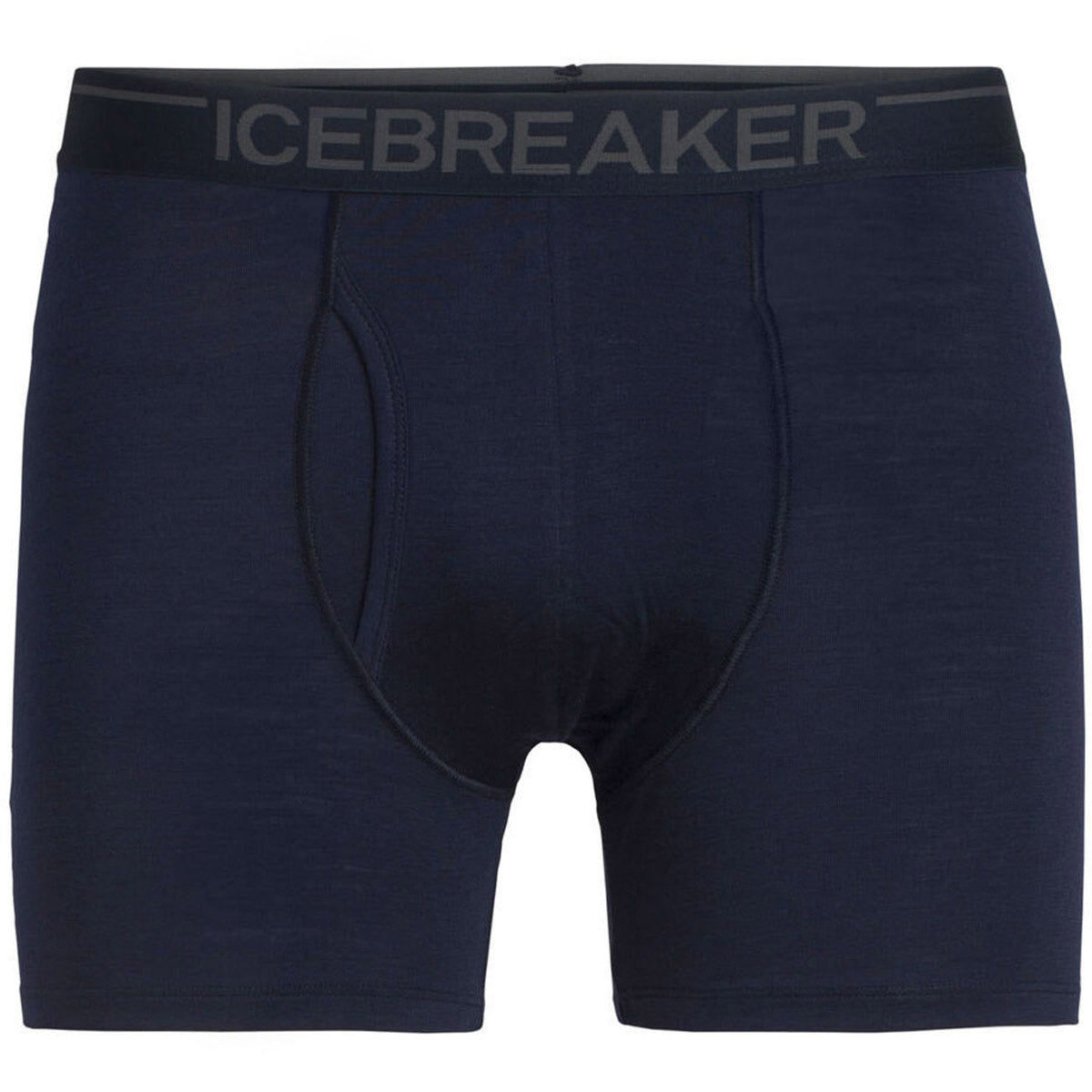 Icebreaker Men's Merino Anatomica Boxers With Fly Midnight Navy