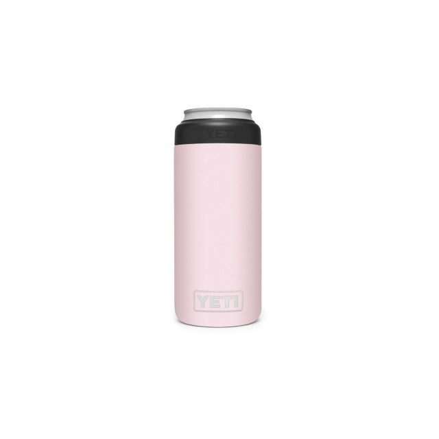 Yeti Rambler 12 oz Colster Slim Can Insulator Ice Pink