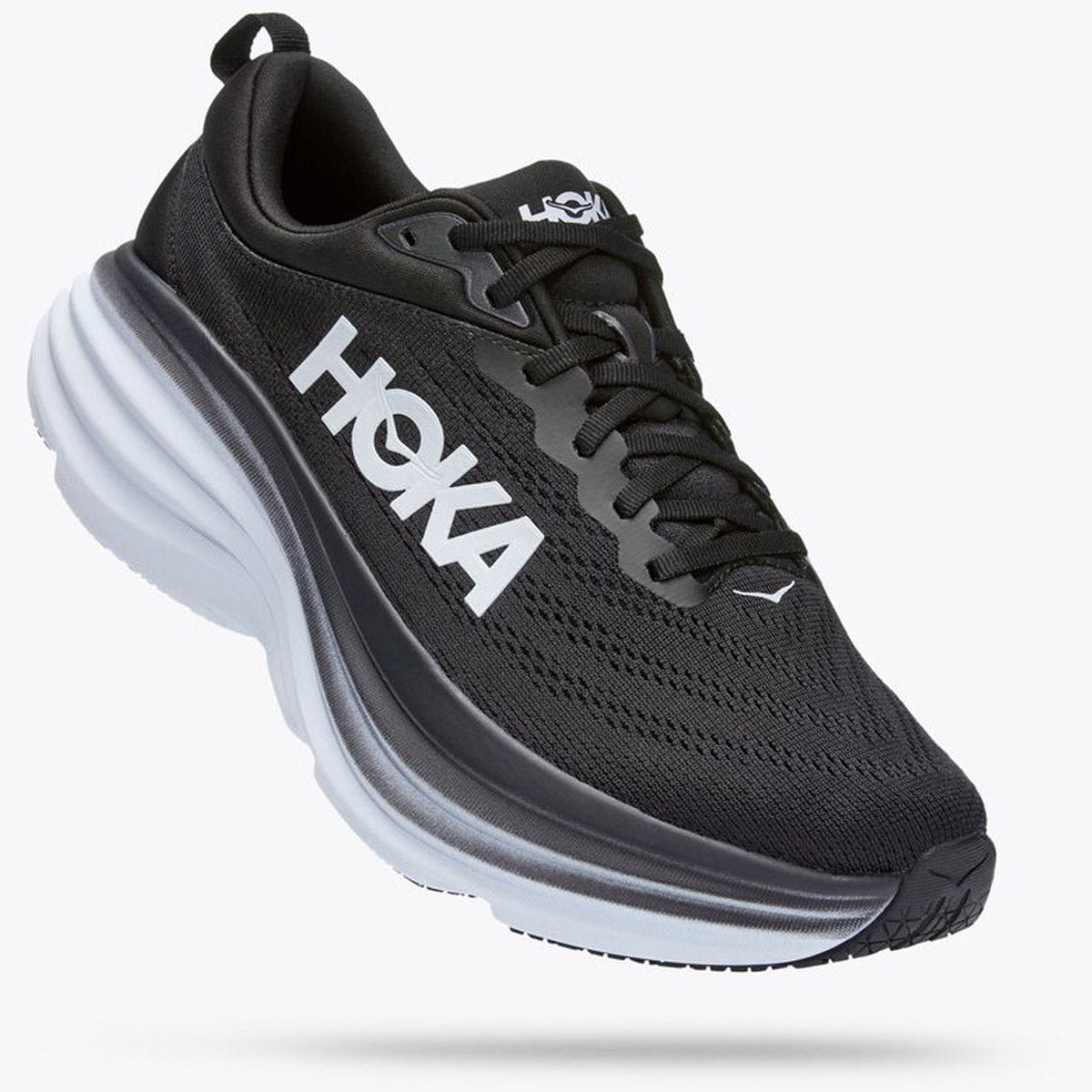 Hoka Men's Bondi 8 Black/White