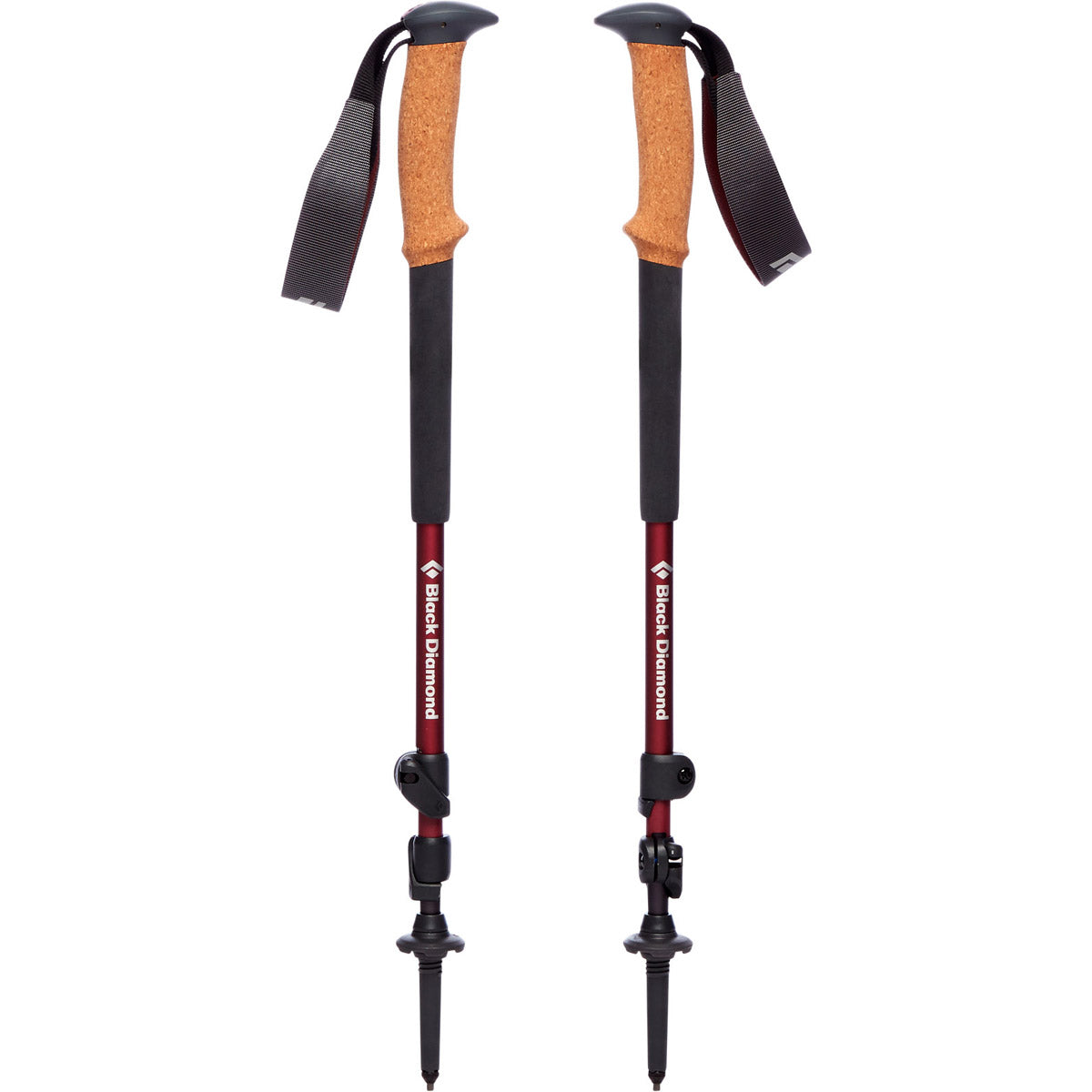 Black Diamond Women's Trail Cork Trekking Poles Cherrywood