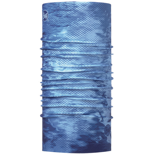 Buff Coolnet UV+ Insect Shield Camo Blue