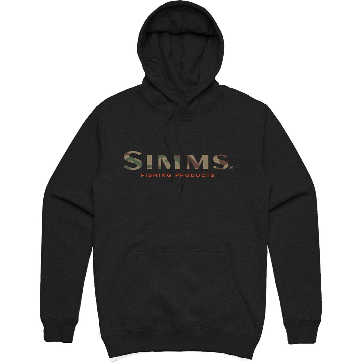 Simms Fishing Men&#39;s Simms Logo Hoody Black