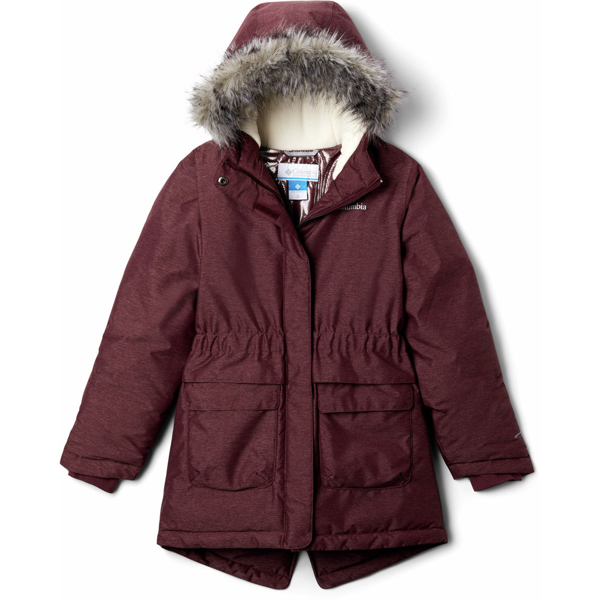 Columbia Girls' Nordic Strider Jacket Malbec Heather