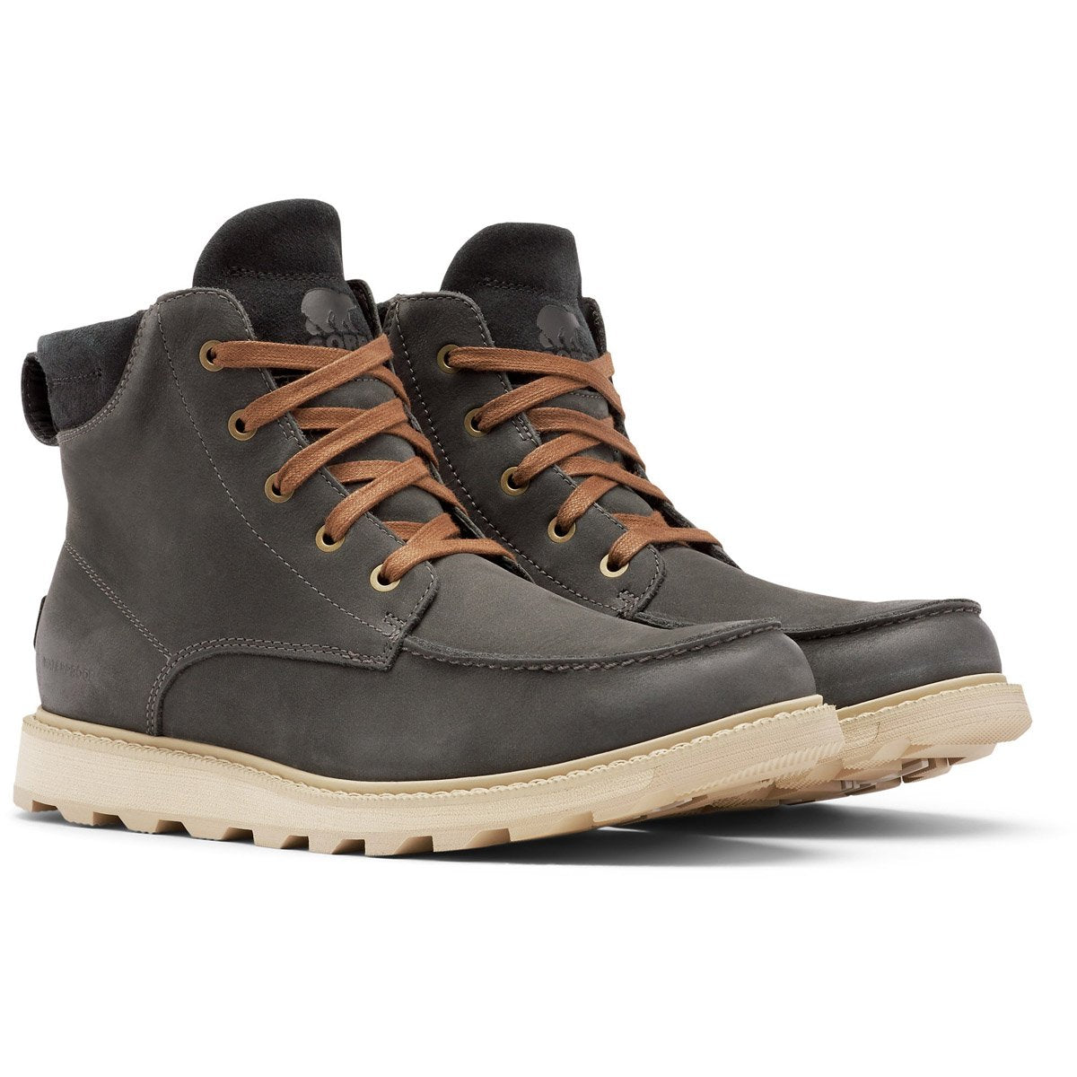 Sorel Men's Madson II Moc Toe WP Coal