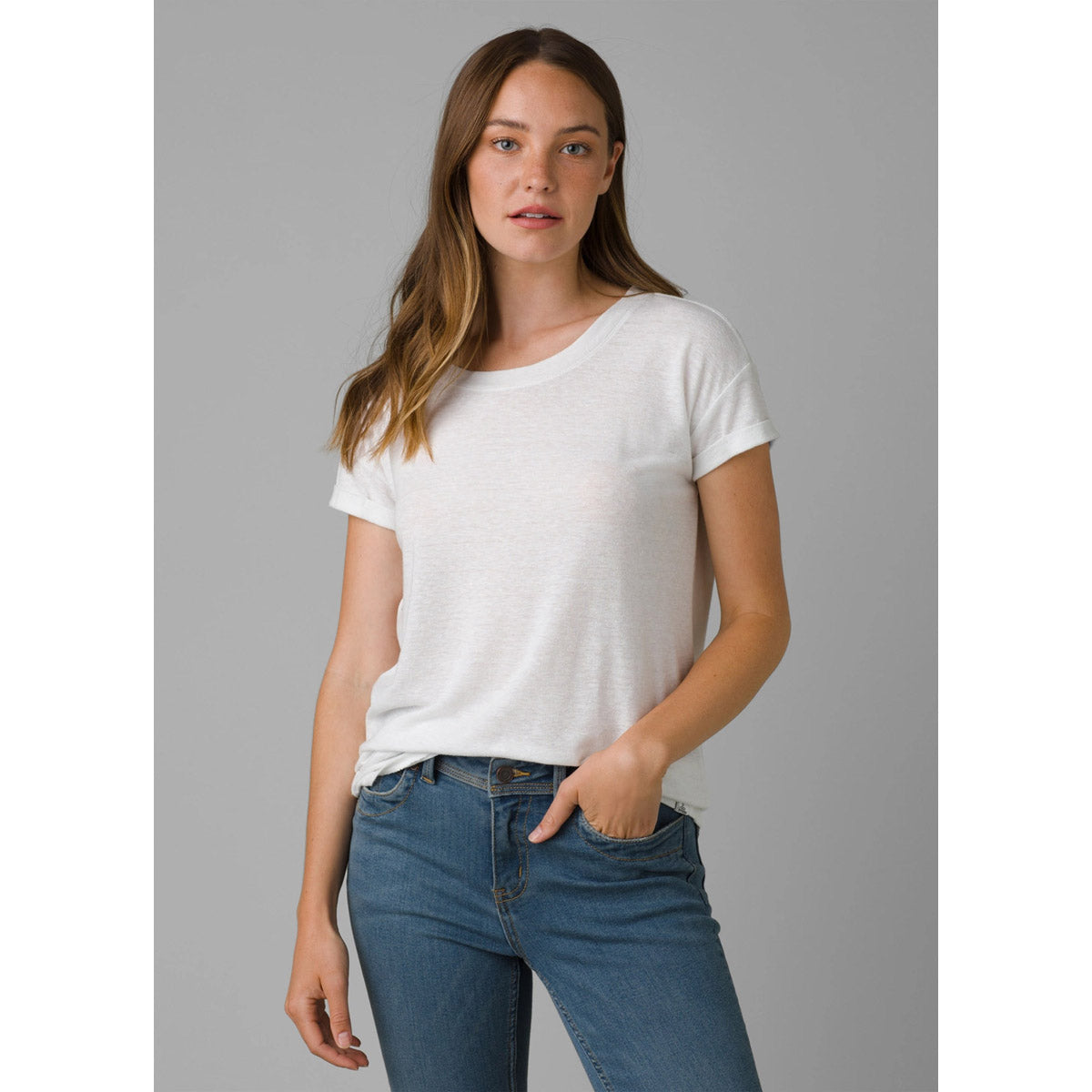 Prana Women's Cozy Up T-shirt White