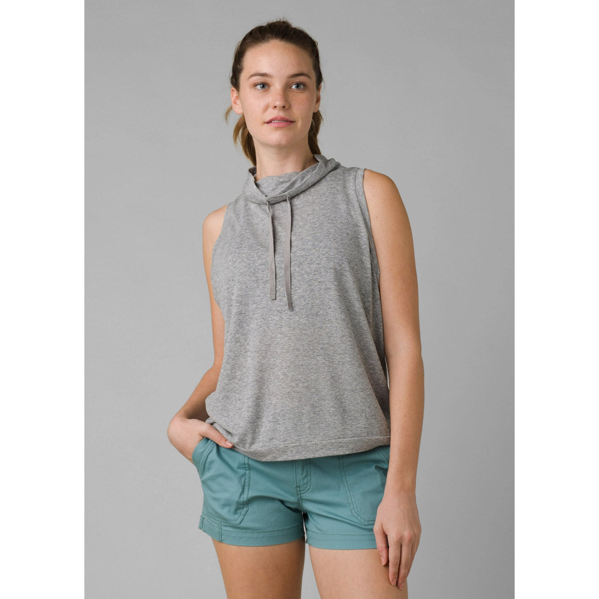 Prana Women&#39;s Cozy Up Barmsee Tank Heather Grey