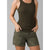 Prana Women's Foundation Rib Tank Cargo Green Heather