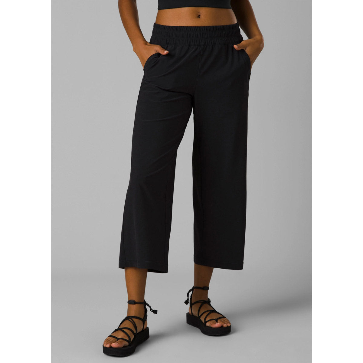Prana Women's Railay Wide Leg Pant - Regular Black